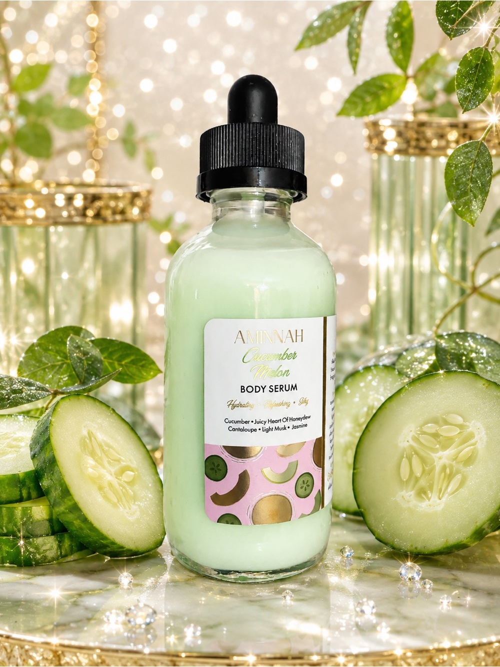 *Buy Now* Aminnah Cucumber Melon Body Serum